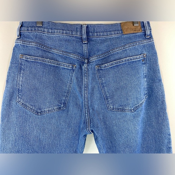 Madewell The Petite '90s Straight Jean in Enmore Wash Sz 32P - Picture 10 of 16